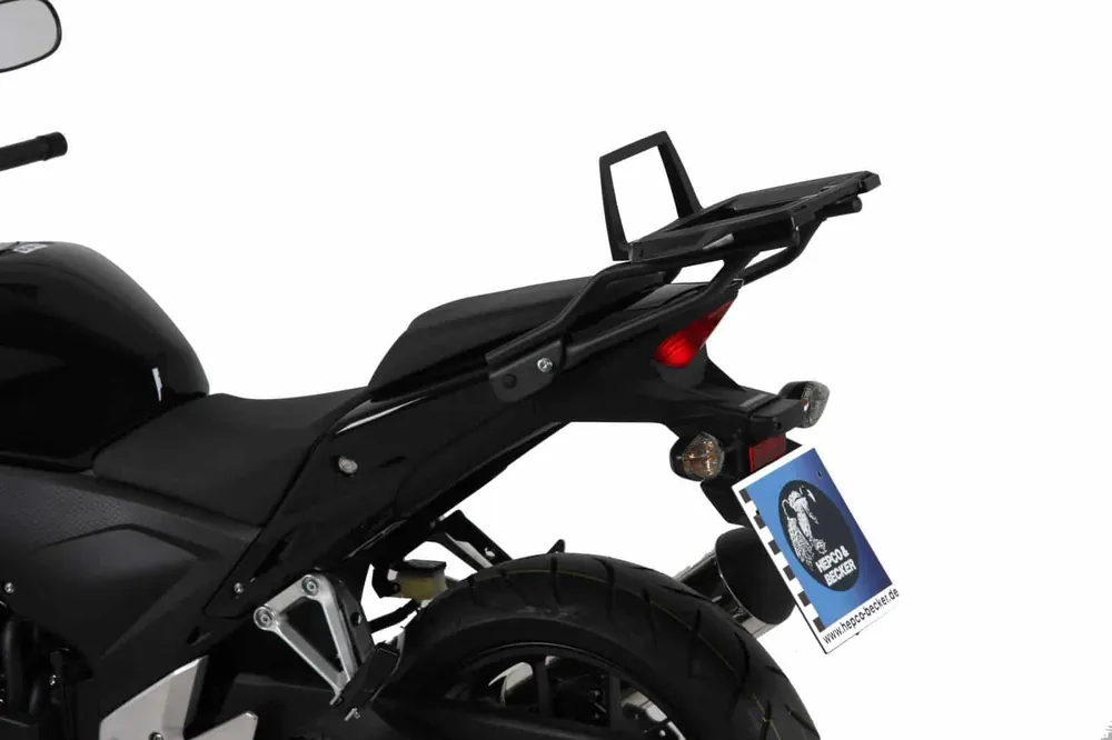 Acheter Direct Support de topcase Alurack anthracite/noir pour Honda CBR 500 R (13-15) Hepco & Becker
