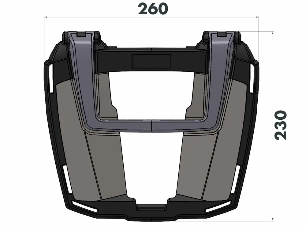 Achetez Aujourd&rsquo;hui Support de top case Easyrack noir pour Honda CBR 1100 XX Blackbird (97-07) Hepco & Becker
