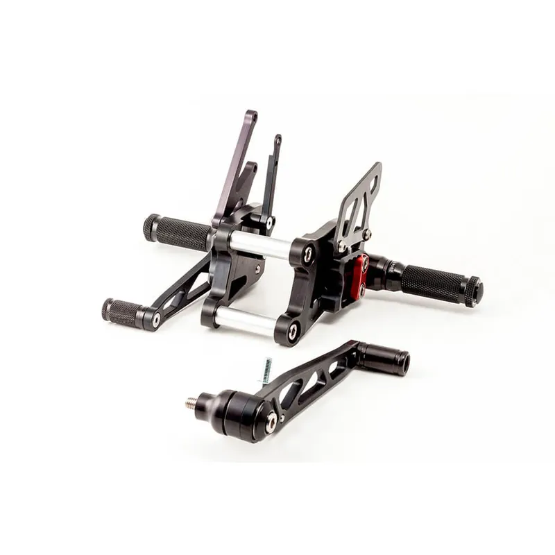 LSL 2Slide-Rastenanlage für Honda CBR1000RR, -2007, schwarz-rot Dernier Modèle