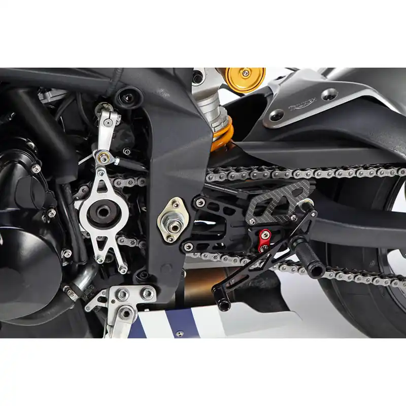 LSL 2Slide-Rastenanlage für Triumph Daytona, Street Triple, 2006-2012, schwarz-rot Achetez Aujourd&rsquo;hui