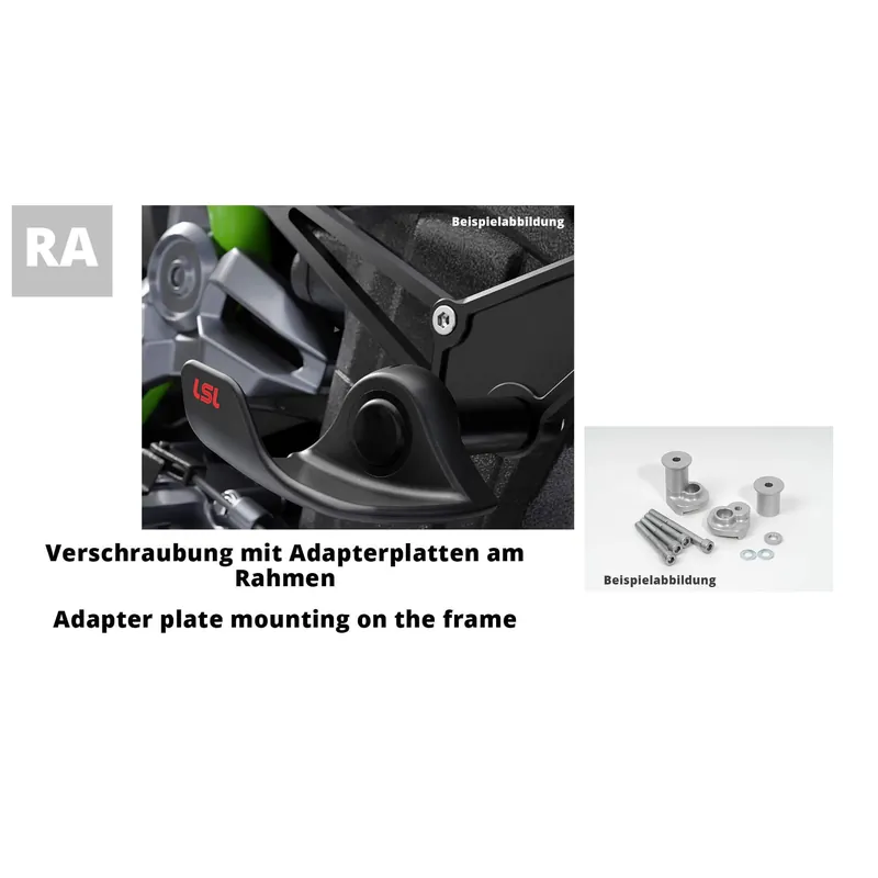 Bon Marché LSL SlideWing Befestigungskit für Triumph Daytona 675, 2006-2012