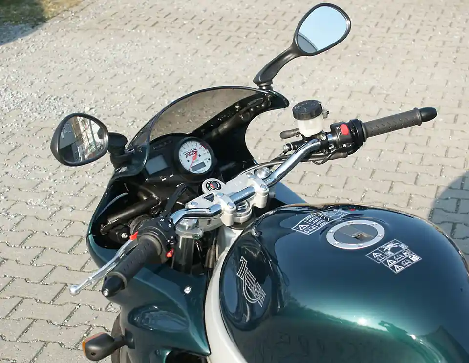 Soldes LSL Superbike-Kit mit Teilegutachten für Triumph Sprint RS, Typ T695/AC, 2000-2004, silber, (Typ A