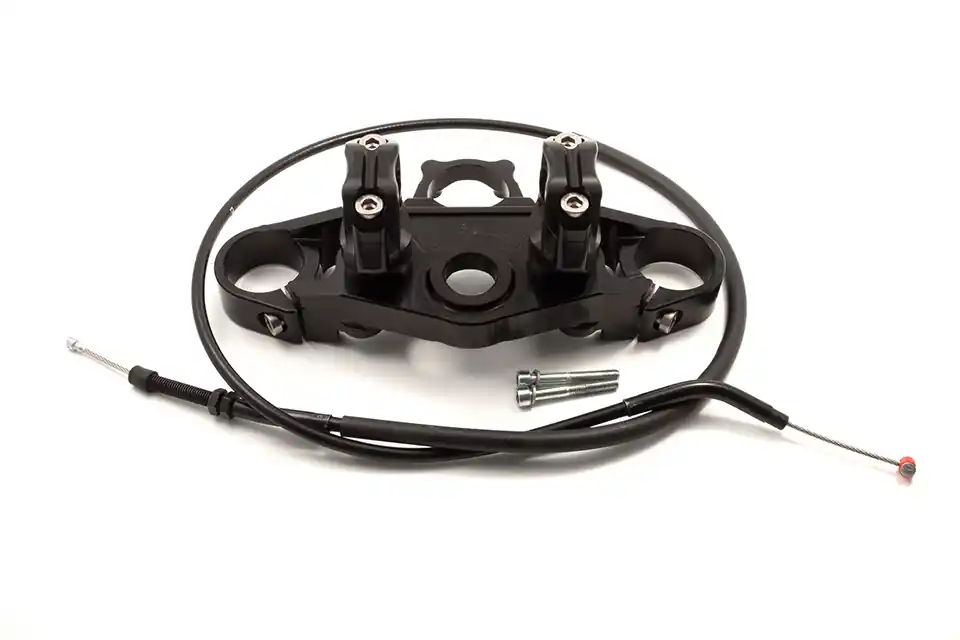 Authentique LSL Superbike-Kit mit Teilegutachten für Triumph Thruxton 1200, Typ DE01/1/2, 2016-, schwarz, (Typ