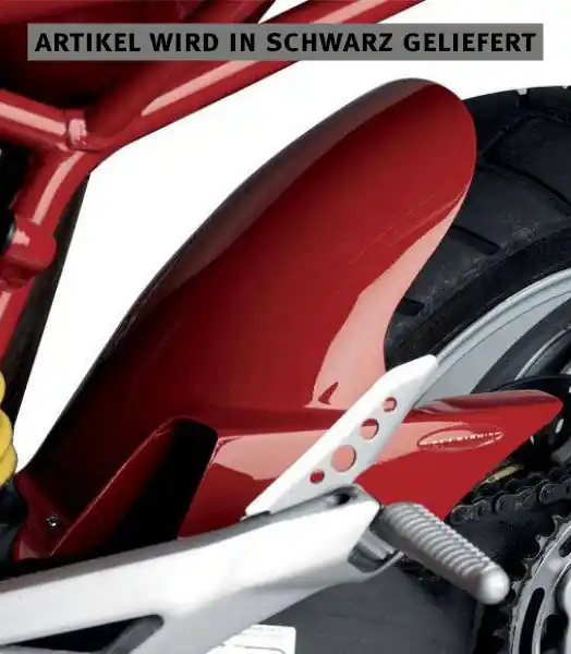 Barracuda Kotflügel schwarz für Ducati Multistrada 1000 2004-2007 Haute Qualité