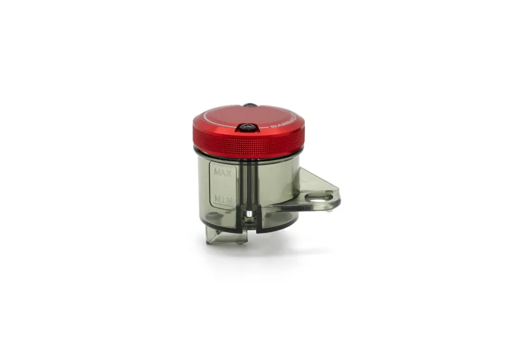Offre Spéciale Barracuda Universal Ausgleichsbehälter mit rot eloxiertem Aluminiumdeckel, Durchmesser 50 mm
