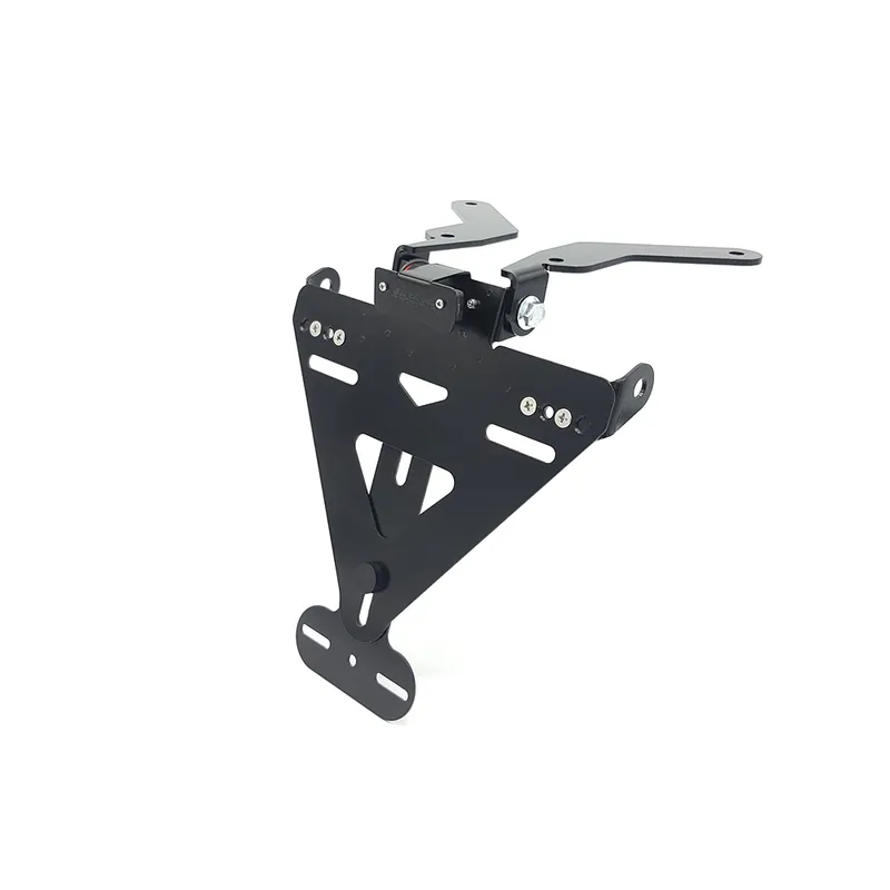 Produit De Marque alpha Technik Kennzeichenhalter für Kawasaki Z750,Z1000,ZR750L,ZRT0; Typ ZR750L; Modelljahr 2007-