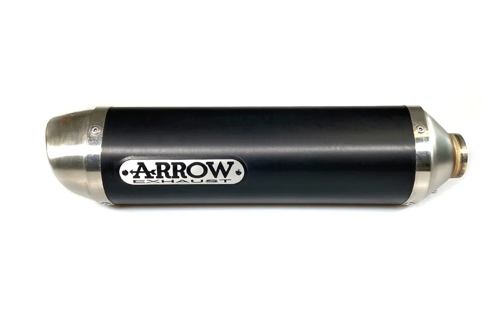ARROW Auspuff THUNDER für KTM Duke 125 / Duke 200 2011-2016, Aluminium schwarz (Nur mit ARROW Zwisch Meilleure Vente