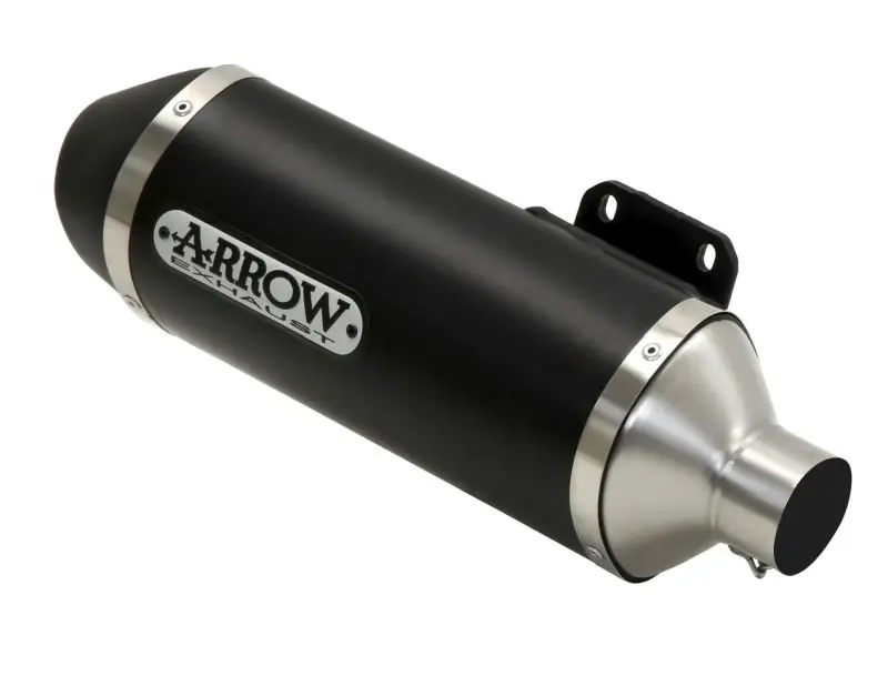 ARROW Auspuff DARK URBAN für Yamaha X-Max 250 2009-2016, Aluminium (Nur mit ARROW Zwischenrohr) Acheter Direct