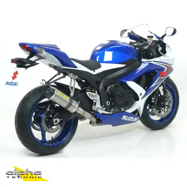 Offre Limitée ARROW Auspuff THUNDER für Suzuki GSX-R 600 / 750 Modelljahr 2008-2010, Titan