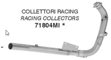 ARROW Racing Krümmer Edelstahl für Moto Morini X-Cape 700 2025- Retour Gratuit