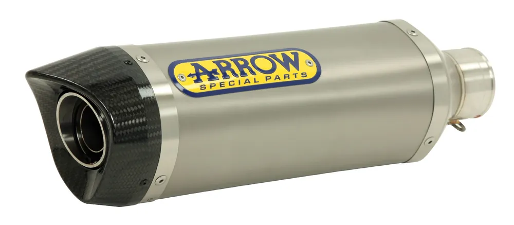 ARROW Auspuff THUNDER für KTM 125RC / 390RC / 125 DUKE / 390 DUKE 2017-2020, Titan (Nur mit ARROW Zw Usine Directe