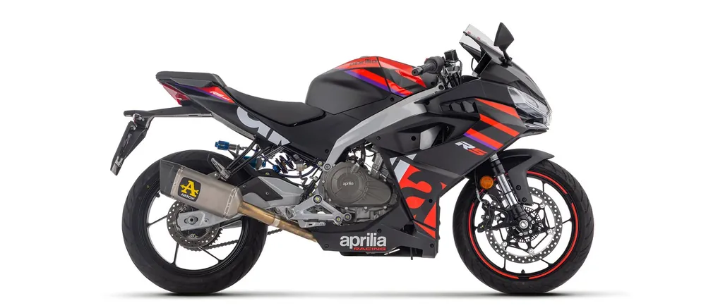 Vente Flash ARROW PISTA Titan für Aprilia RS457 Modelljahr 2024-