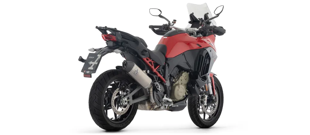 Soldes ARROW VELOCE DARK Slip-On schwarz Titan Ducati Multistrada V4, V4S, 2025-