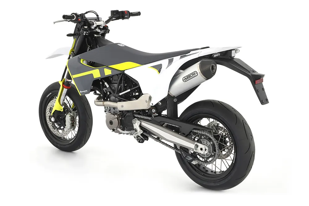 Usine Directe ARROW Auspuff RACE-TECH Aluminium für KTM 690 SMC R / Enduro R und GASGAS SM 700 / ES 700