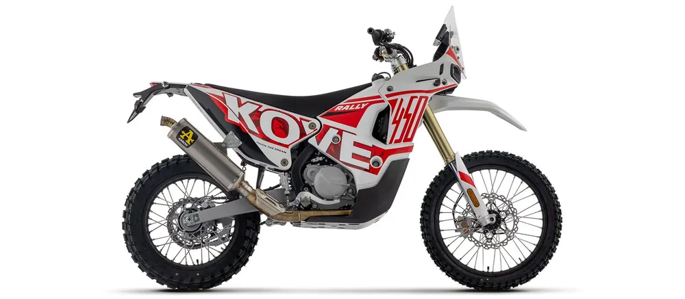 Petit Prix ARROW Auspuff INDY RACE Titan für Kove 450 Rally Modelljahr 2023-