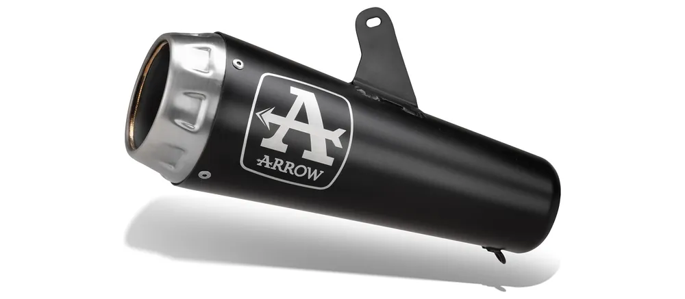 ARROW Auspuff DARK PRO-RACE Edelstahl schwarz für BMW F900R / BMW F900XR, 2025-, Edelstahl schwarz Livraison Express