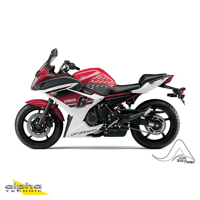Usine Directe Stompgrip klar, Volcano, für Yamaha XJ6 Diversion (F), 2009-2015