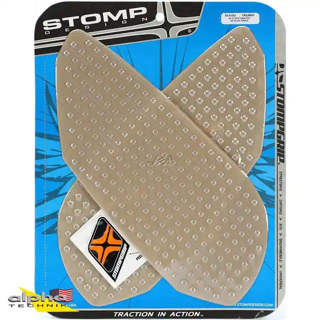 Stompgrip klar, Volcano, für Triumph Daytona/Street Triple(R) Populaire