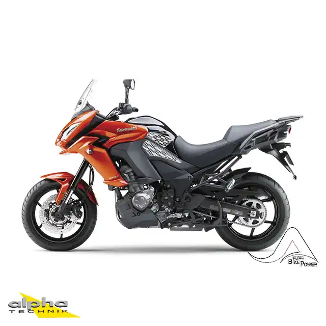 Quantité Limitée Stompgrip schwarz, Volcano, für Kawasaki Versys 1000, 2015-2019