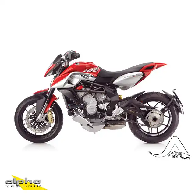 Acheter Direct Stompgrip schwarz, Volcano, für MV Agusta Rivale 800, Stradale 800, 2014-2015