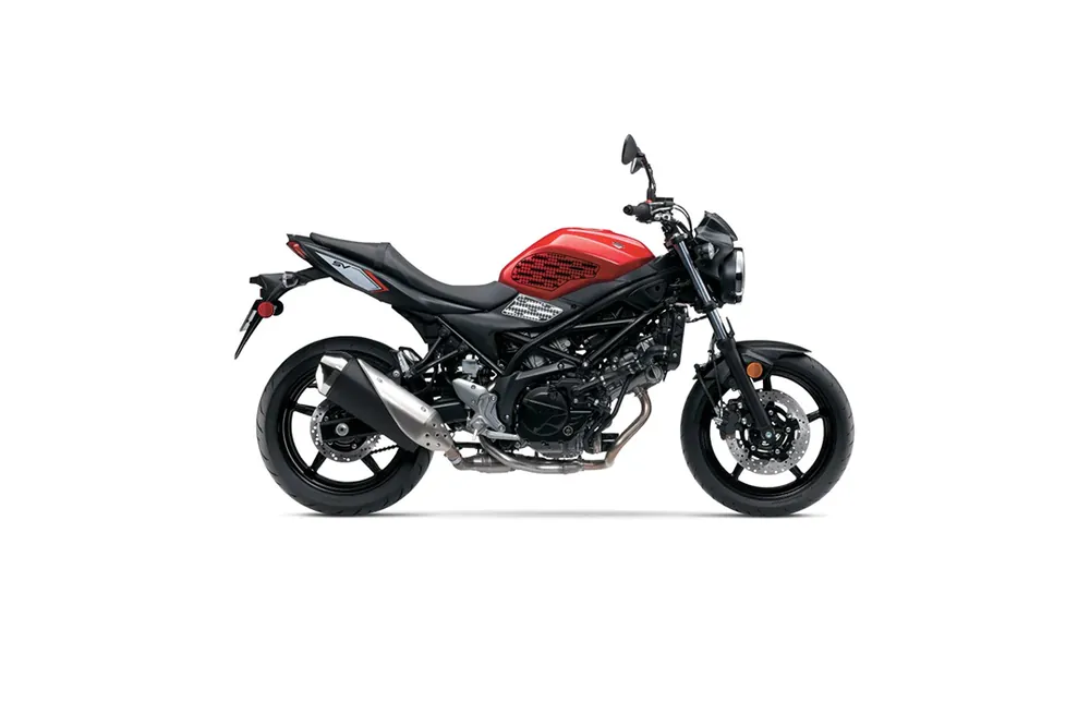Stompgrip schwarz, Volcano, für Suzuki SV650, 2016-2025, SV650 S, 2016-2020, SV650 X, 2019-2020 Usine Directe