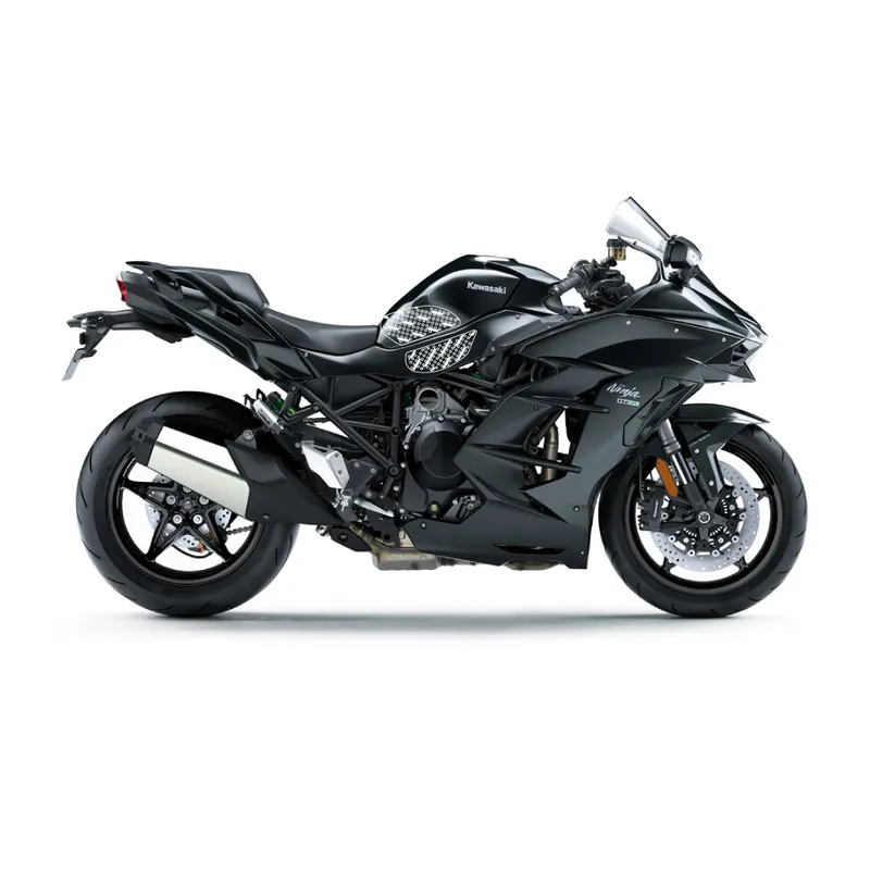 Solde Stompgrip Traction Pads schwarz, für Kawasaki Ninja H2 SX (SE), 2018-2025