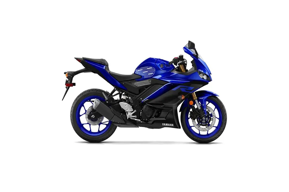 Populaire Stompgrip hybrid, Volcano, für Yamaha YZF-R3, 2019-2025