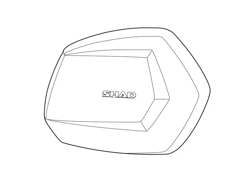 Marque SHAD Aluminium Deckel Sh35