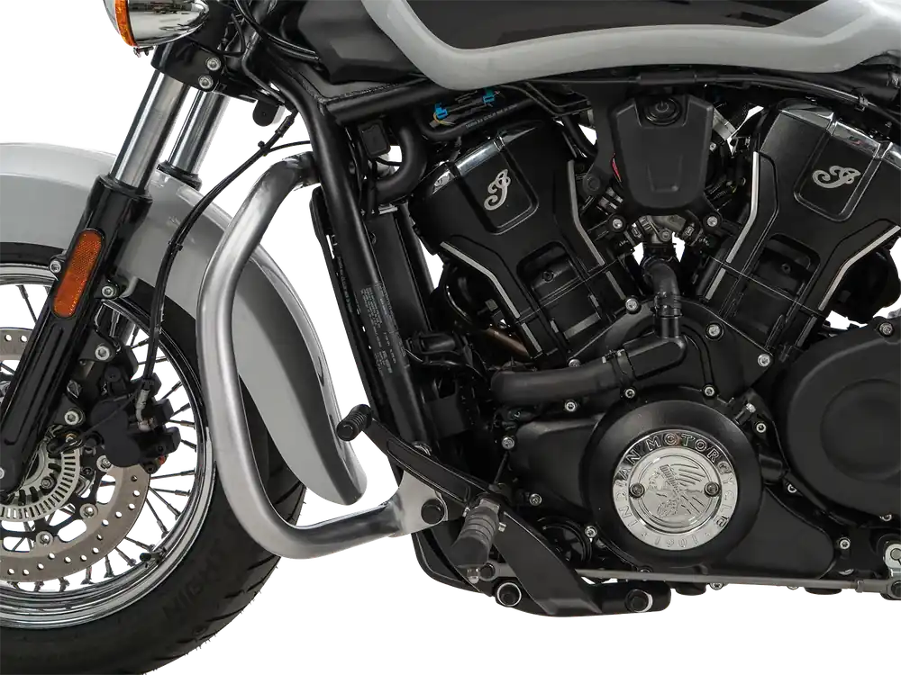 Arceau de protection moteur chromé pour Indian Scout Sixty Classic (25-) (avec repose-pieds avancé) Solde
