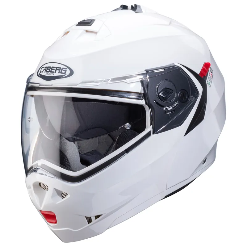 Caberg casque Duke X blanc métallisé XS Bon Marché
