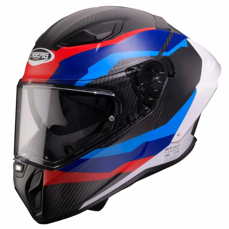 Caberg casque Drift Evo II Matt Carbon Msport XS Populaire