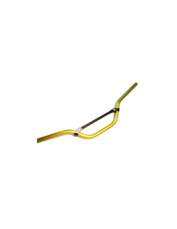 Guidon Trial taille 5 pouces anodisation Or Pas Cher